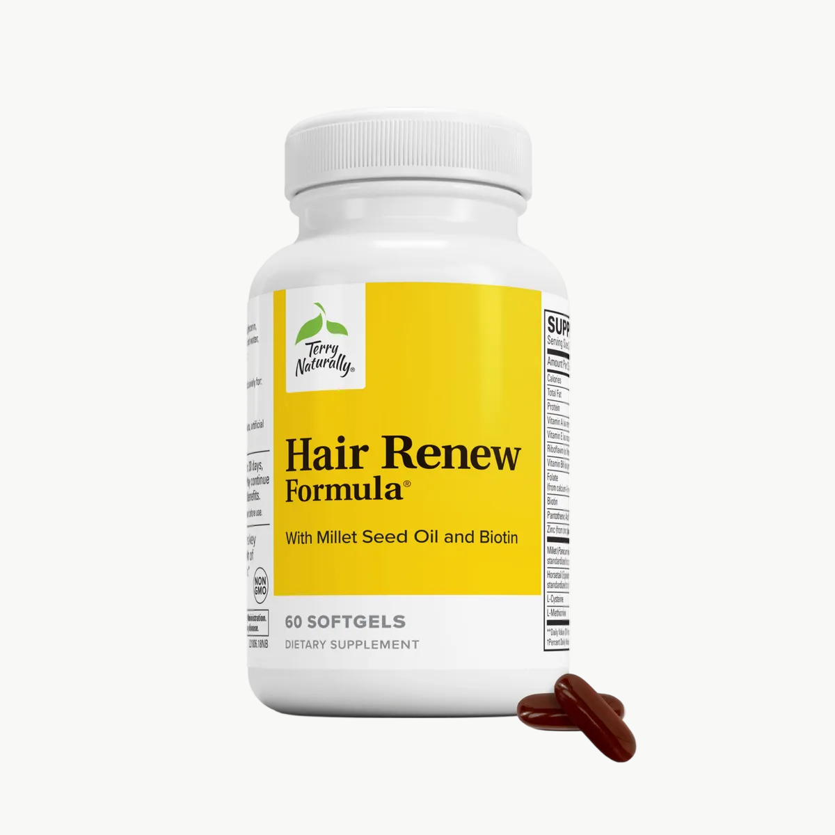 Terry Naturally Hair Renew Formula 60 Softgels official uniform front v2 1200x1200