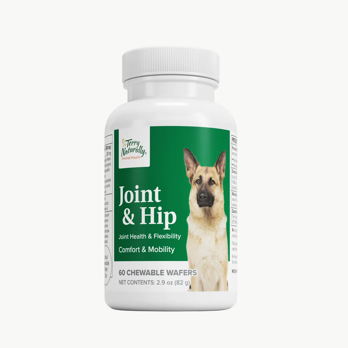 Terry Naturally Joint & Hip Formula For Dogs 60 Chew Tabs official uniform front v2 1200x1200