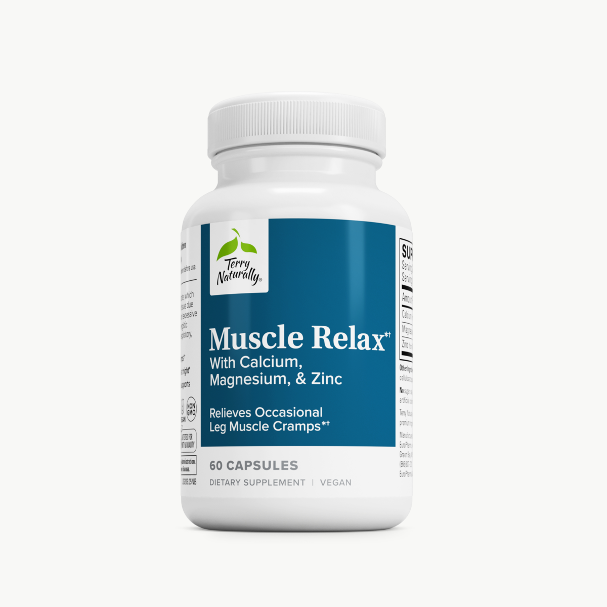 Terry Naturally Muscle Relax 60 Capsules official uniform front v2 1200x1200