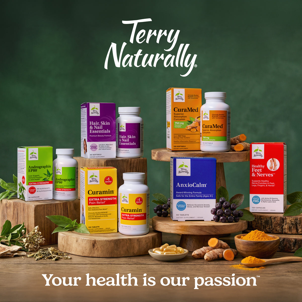Terry Naturally Tri-Iodine 12.5 mg 90 Capsules official uniform front v2 1200x1200