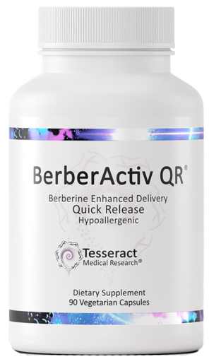 Tesseract Medical Research BerberActiv QR 90 Capsules product bottle