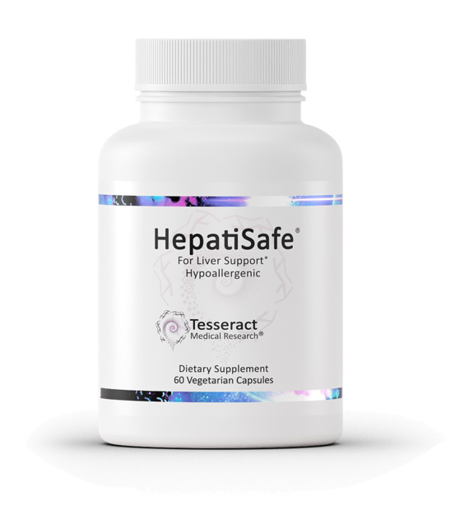 Tesseract Medical Research HepatiSafe 60 Capsules product bottle