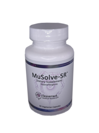 Tesseract Medical Research MuSolve SR 90 Capsules product bottle