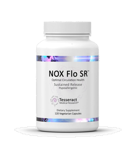 Tesseract Medical Research NOX Flo SR 120 Capsules product bottle