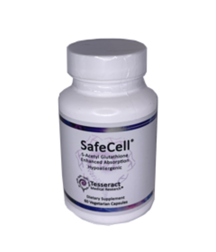 Tesseract Medical Research SafeCell 60 Capsules product bottle