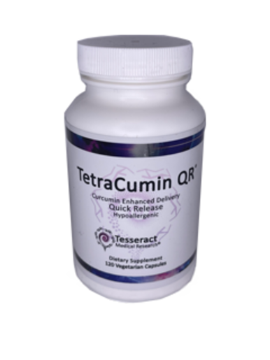 Tesseract Medical Research TetraCumin QR 120 Capsules product bottle