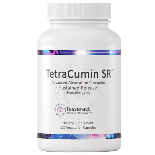 Tesseract Medical Research TetraCumin SR 120 Capsules product bottle