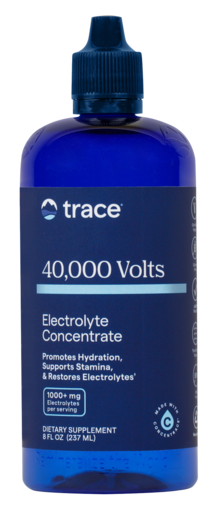Trace Minerals 40,000 VOLTS! 8 fl oz product packaging