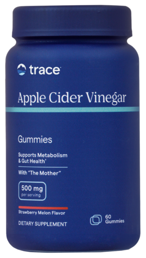 Trace Minerals Apple Cider Vinegar Gummies 60 Gummies product packaging