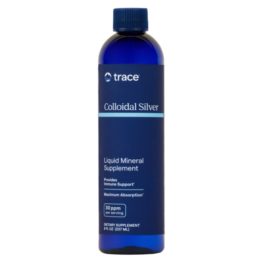 Trace Minerals Colloidal Silver 30ppm 8 fl oz product packaging