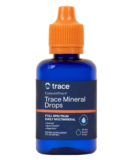 Trace Minerals ConcenTrace Trace Mineral Drops 2 fl oz product packaging