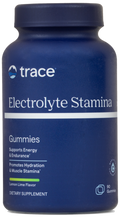 Trace Minerals Electrolyte Stamina Gummies Lemon Lime 90 Gummies product packaging