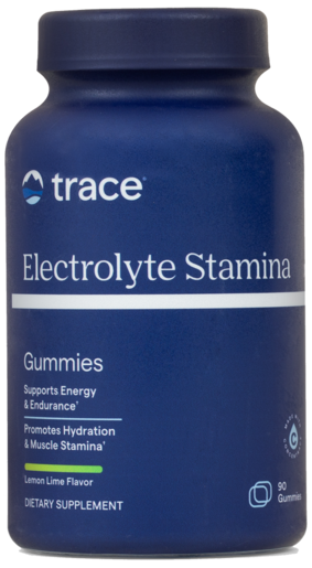 Trace Minerals Electrolyte Stamina Gummies Lemon Lime 90 Gummies product packaging
