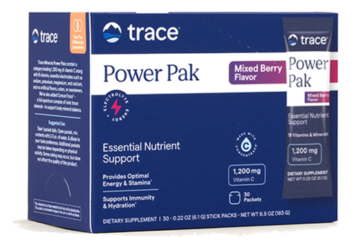Trace Minerals Electrolyte Stamina Power Pak Mixed Berry 30 Servings product packaging