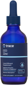 Trace Minerals Ionic Zinc 50mg 2 fl oz product packaging