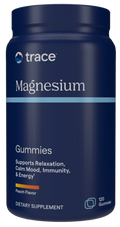 Trace Minerals Magnesium Gummies Peach 120 Gummies product packaging