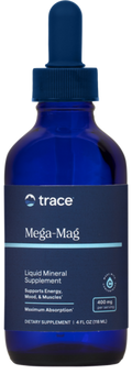 Trace Minerals Mega-Mag 400mg 4 fl oz product packaging
