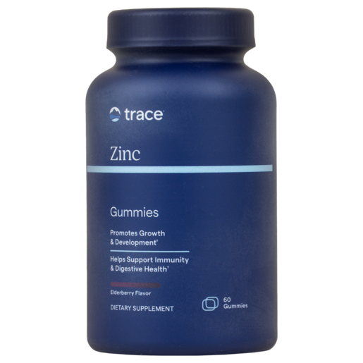 Trace Minerals Zinc Gummies Elderberry 60 Gummies product packaging