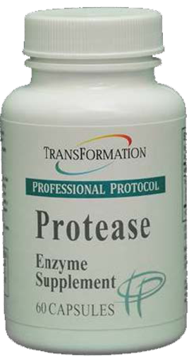 Transformation Enzyme Protease 60 Capsules product packaging
