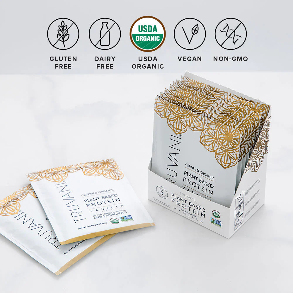 Truvani Chocolate Plant Protein - 10 Packs