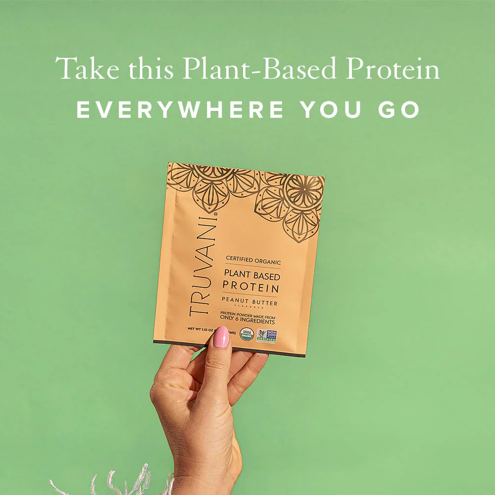 Truvani Chocolate Plant Protein Single Serving Pouch