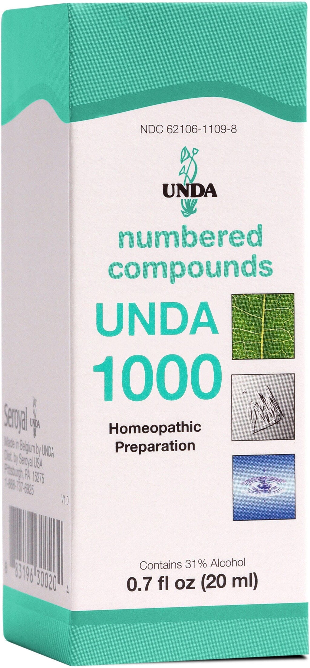 UNDA Numbered Compounds unda #1,000 - 0.7 fl. oz (20 ml)