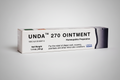 Box of UNDA 270 Ointment with branding and product details.