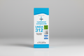UNDa 312 homeopathic preparation bottle with blue and white label