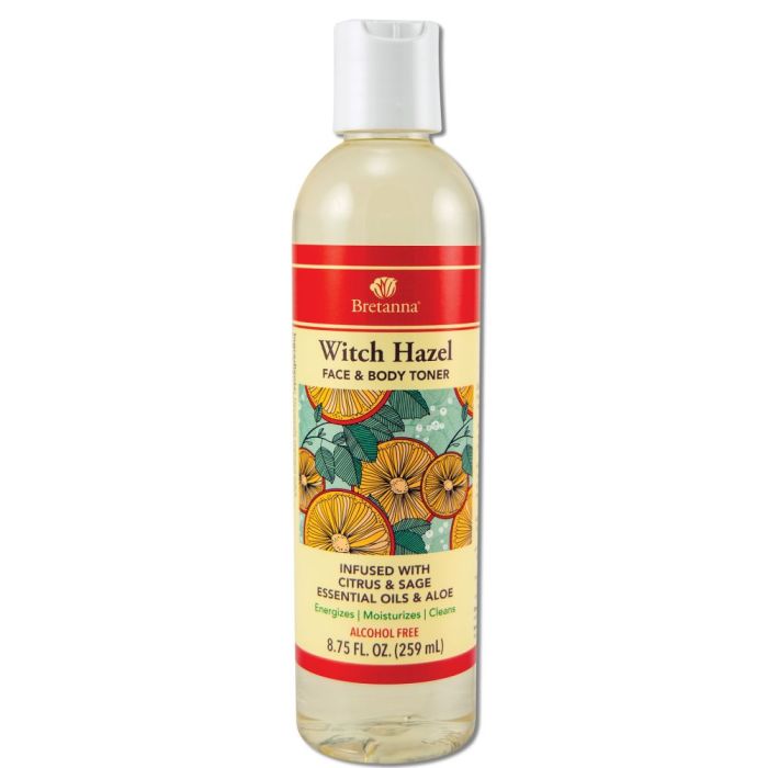 Bretanna Witch Hazel Toner Citrus Sage – 8.75 fl oz