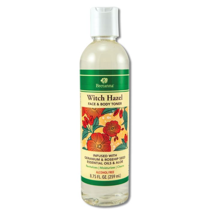 Bretanna Witch Hazel Toner Geranium Rose Hip – 8.75 fl oz