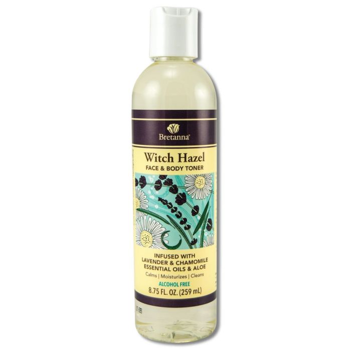 Bretanna Witch Hazel Toner Lavender Chamomile – 8.75 fl oz