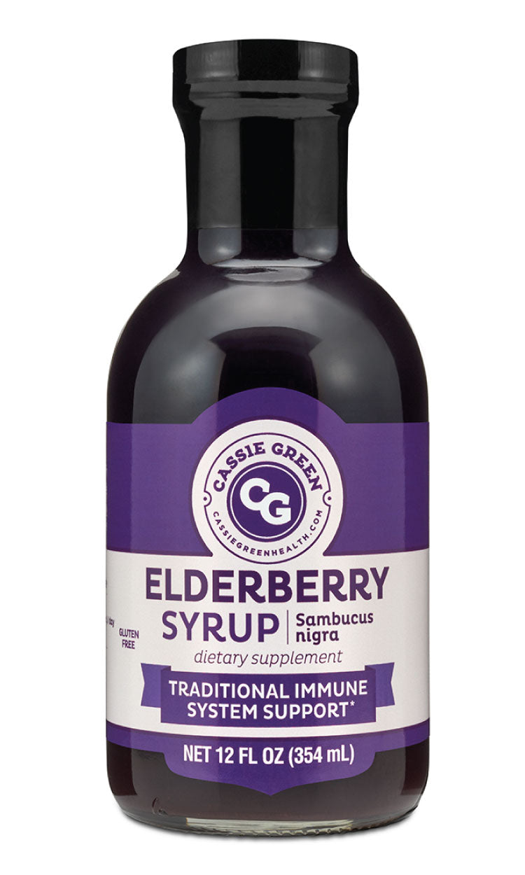 Cassie Green Health Elderberry Syrup 12 fl oz