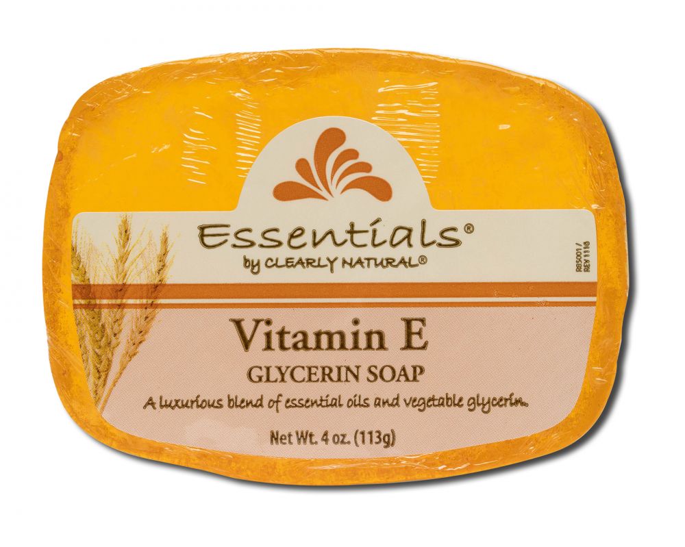 Clearly Natural Essentials Vitamin E Glycerin Bar Soap — 4 oz