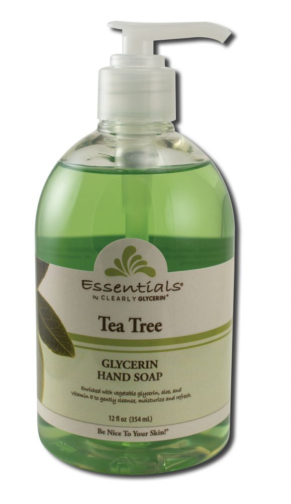 Clearly Natural Essentials Tea Tree Liquid Hand Soap — 12 fl oz