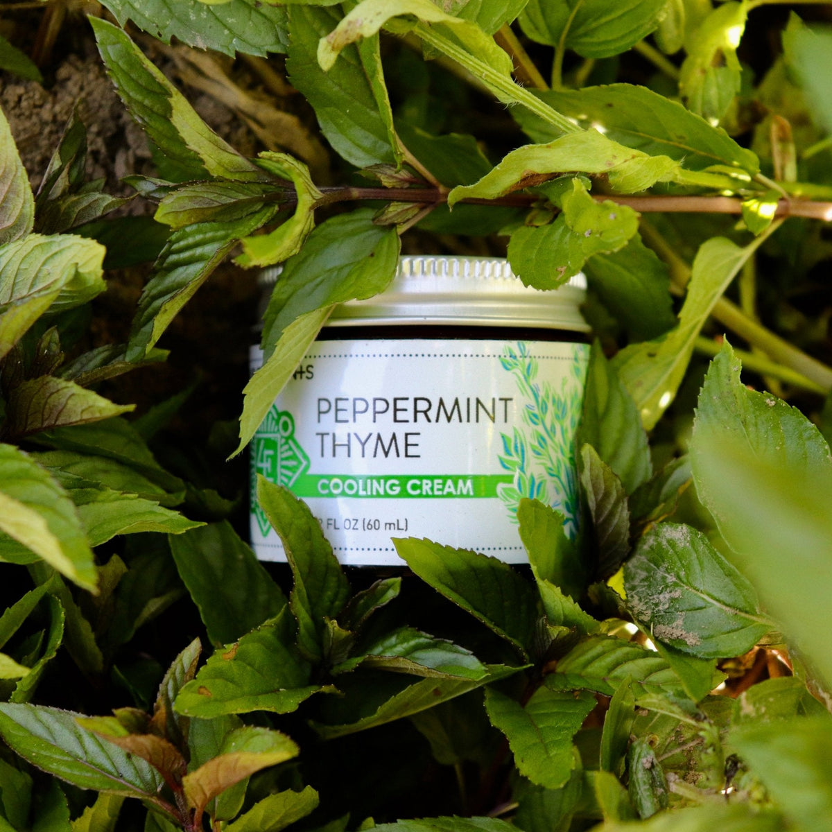 Four Elements Peppermint Thyme Foot Cream - 2 oz
