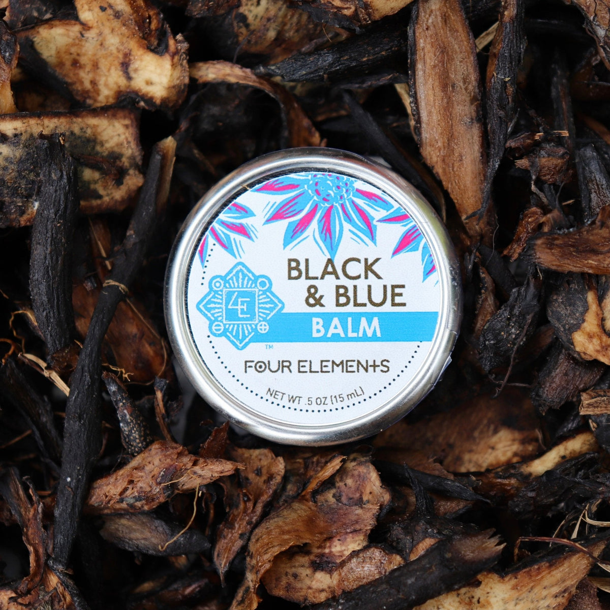 Four Elements Black & Blue Balm - 0.5 oz