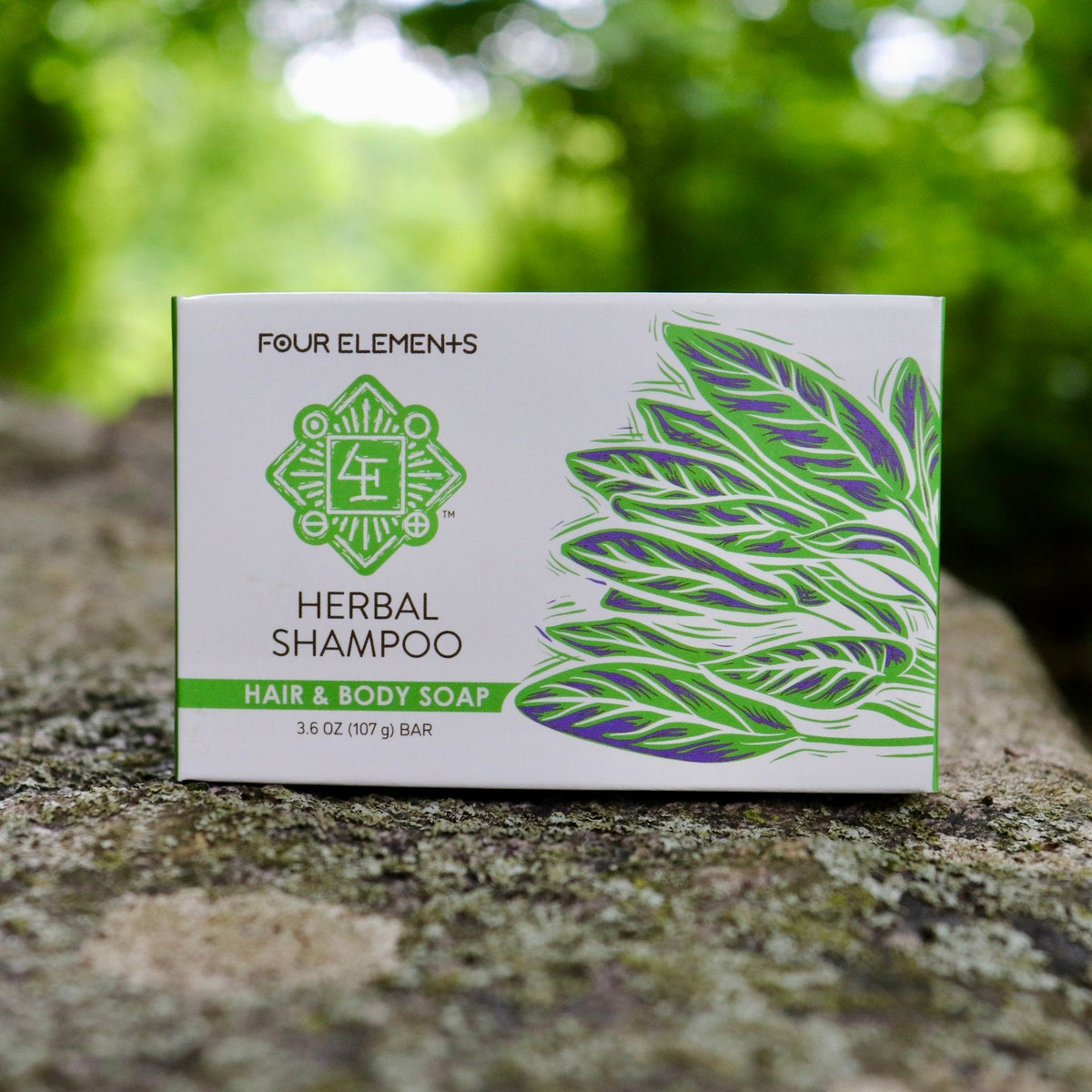 Four Elements Herbal Shampoo Bar - 3.6 oz