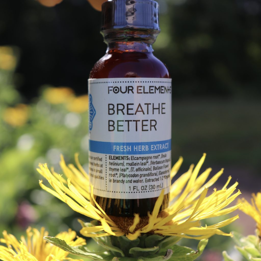 Four Elements Breathe Better Tincture Blend - 1 oz