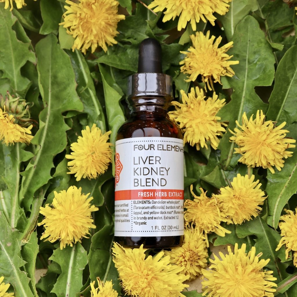 Four Elements Liver Kidney Tincture Blend - 1 oz