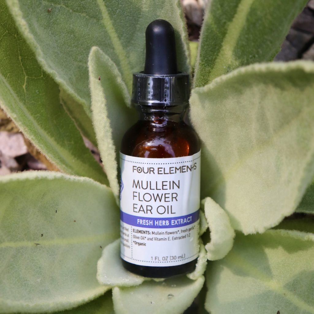 Four Elements Mullein Flower Ear Oil - 1 oz