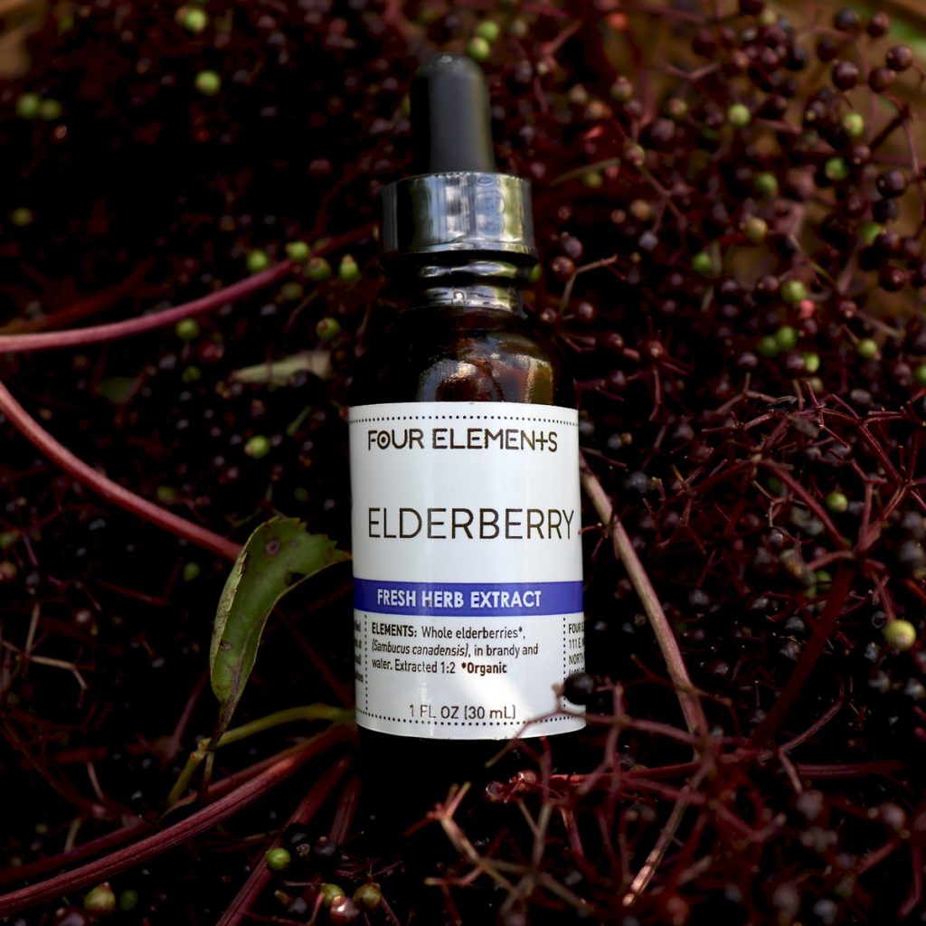 Four Elements Elderberry Tincture - 1 oz
