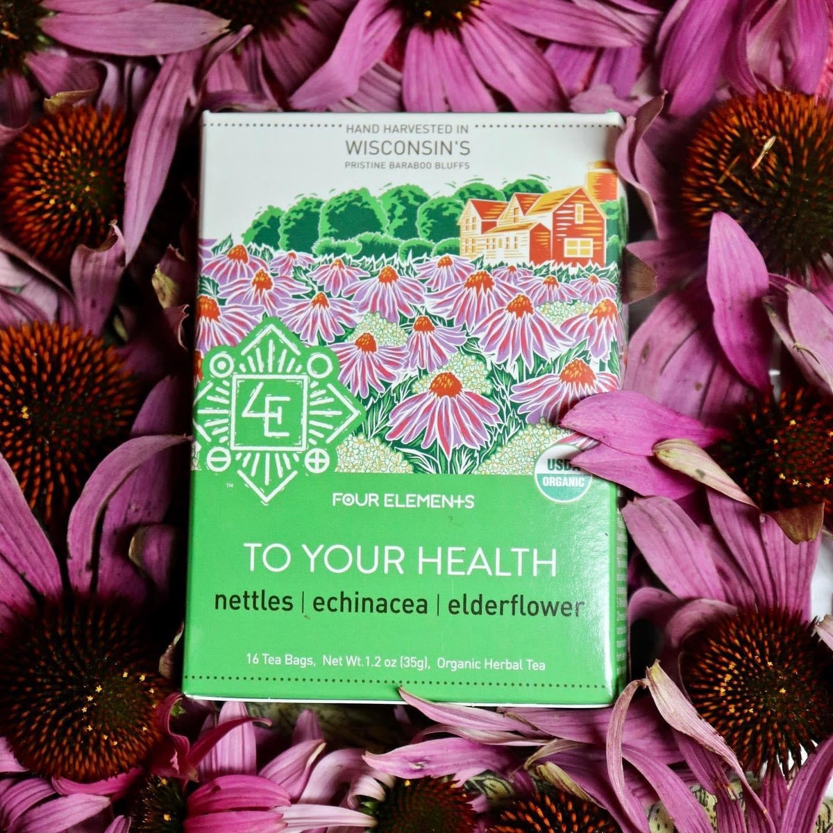 Four Elements To Your Health Tea - 16 Tea Bags