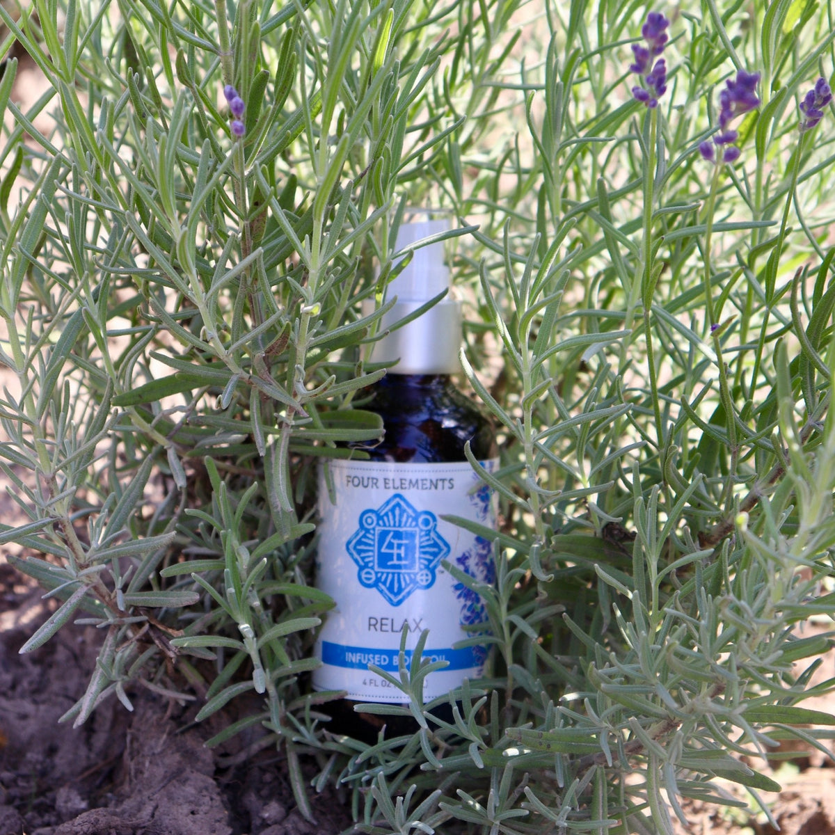 Four Elements Relax Body Oil - 4 oz