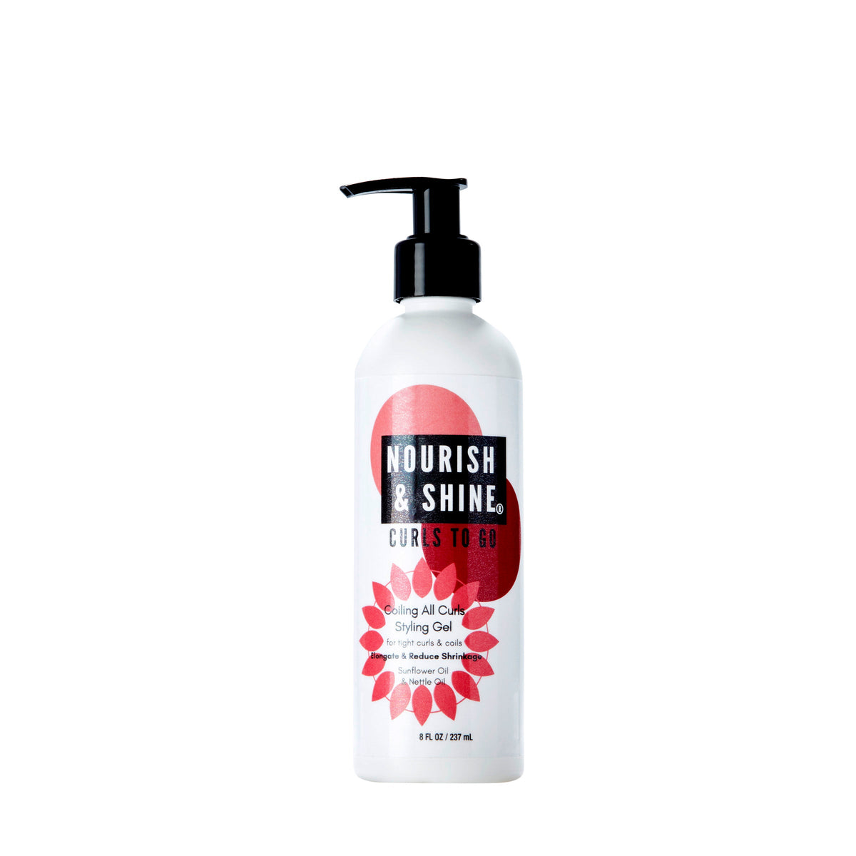 Nourish & Shine Coiling All Curls Styling Gel 8 oz