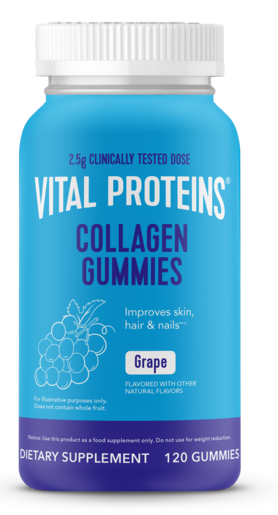 Vital Proteins Collagen Gummies Grape 120 Gummies product packaging