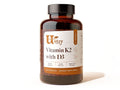 Utzy Naturals Vitamin K2 & D3 60 Capsules official front image