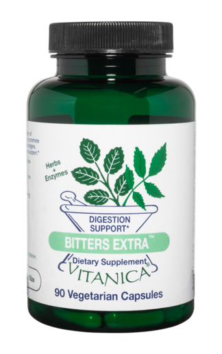 Vitanica Bitters Extra 90 Capsules product packaging