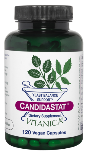 Vitanica CandidaStat 120 Capsules product packaging