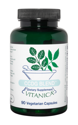 Vitanica CCDG Blend 90 Capsules product packaging