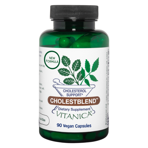 Vitanica CholestBlend 90 Capsules product packaging